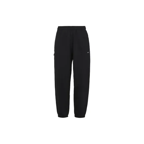 Nike Solo Swoosh Men's Fleece Trousers Black