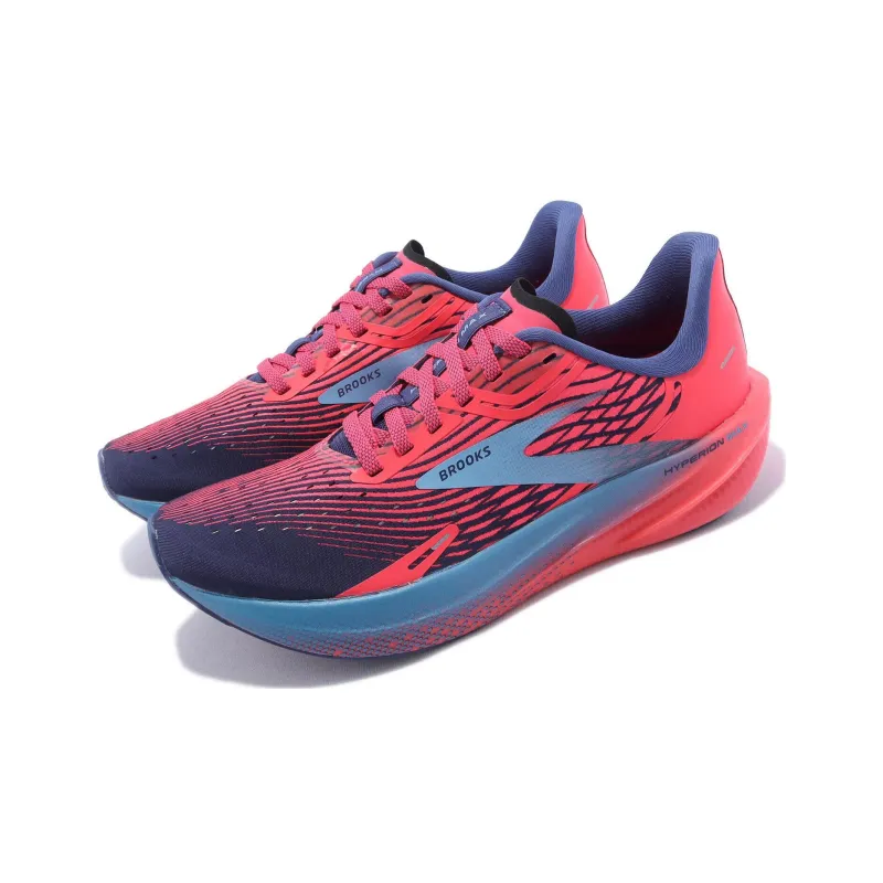 Brooks Hyperion Max Pink Cobalt Women's-2