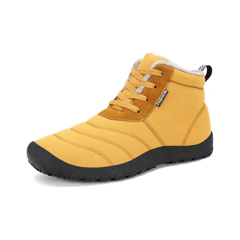 Leyang Mid Top Outdoor Shoes Unisex Camel-1