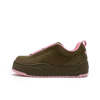 M26D Anti Slip Wear Resistant Low Top Skateboard Shoes Unisex Pink Charm