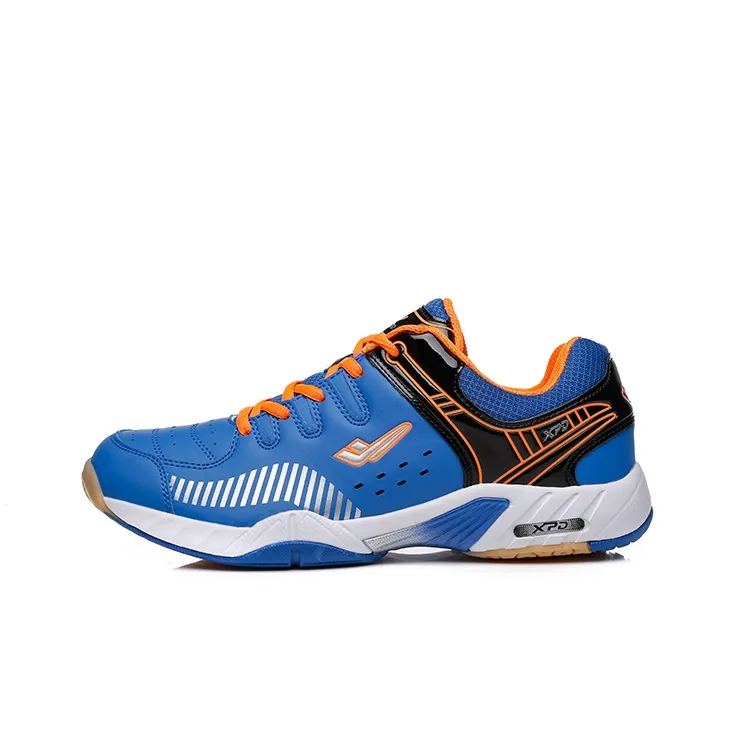 XPD Badminton Shoes Unisex Low Top Neon Green/Royal Blue-7