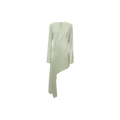 JW Anderson Long-Sleeved Dresses Women's Mint Green