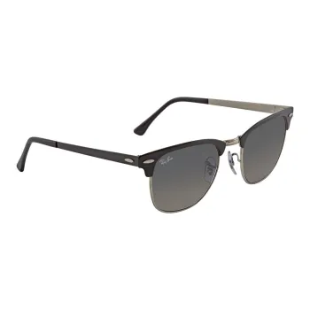 RayBan Metal Irregular Shape Sunglasses Unisex Black
