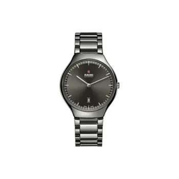 RADO Automatic Mechanical Movement Men's Watches Watch 40mm Gray Dial Ceramic Watch Case Ceramic Strap
