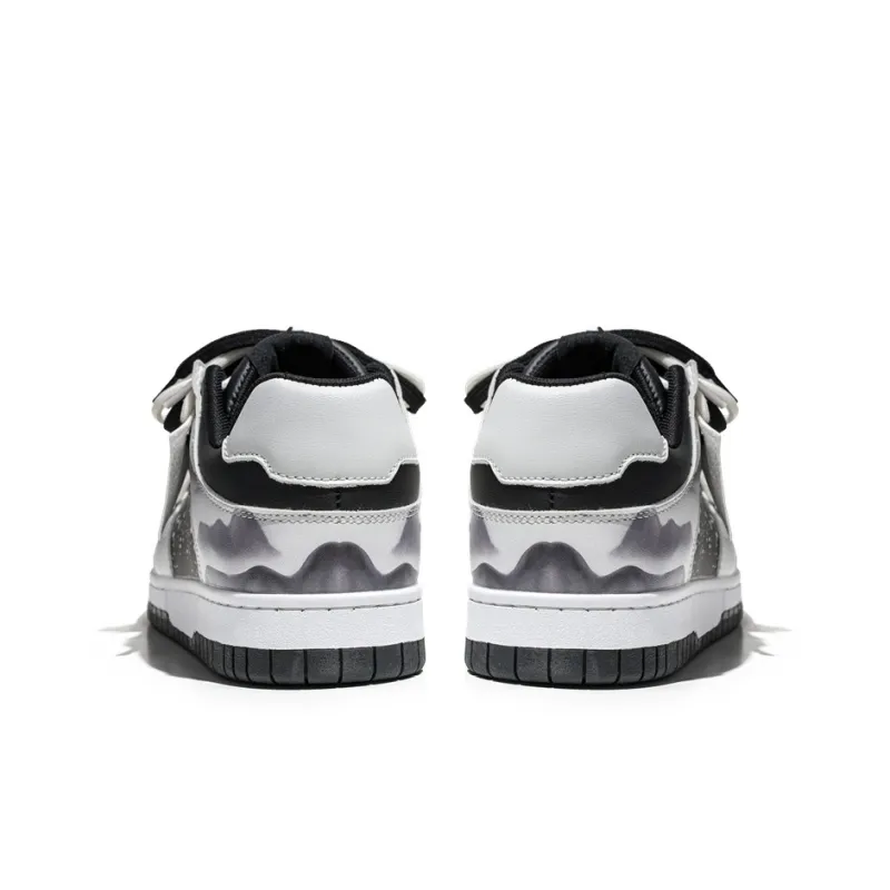 MIIOW Trend Party Series Coverage Anti Slip Wear Resistant Lightweight Breathable Low Top Skateboard Shoes Unisex-11