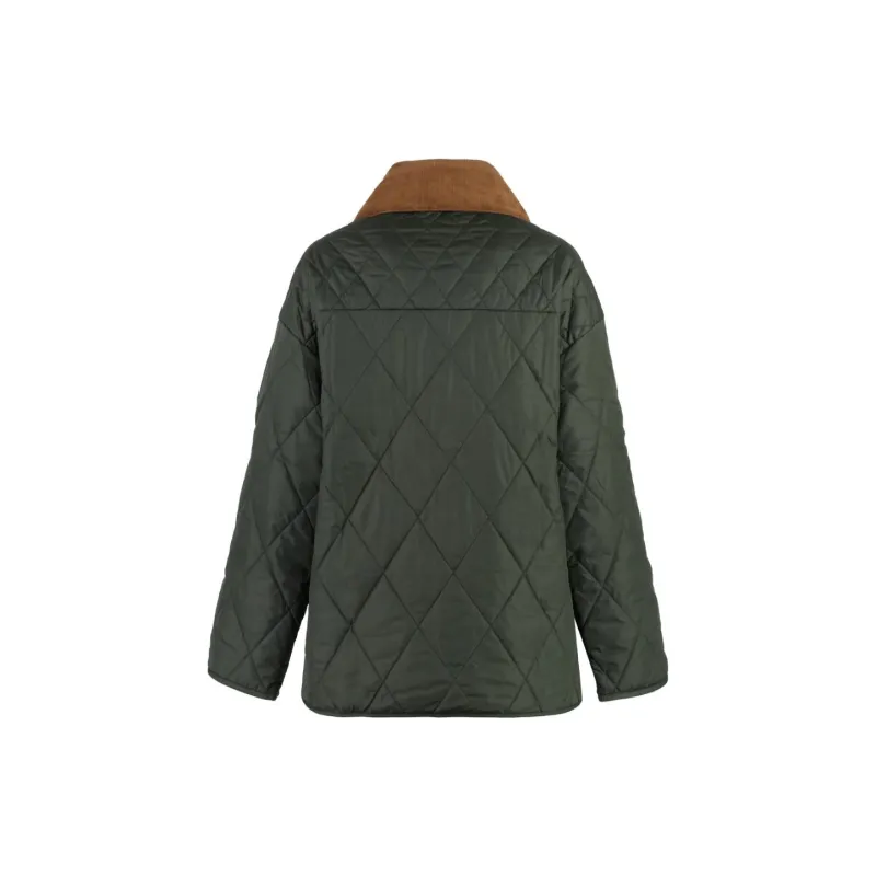 BARBOUR FW23 Puffer Jacket Women's Green-1