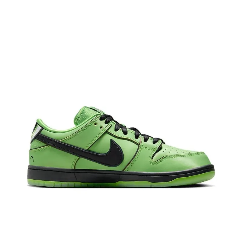 The Powerpuff Girls X Nike SB Dunk Low 'Buttercup'-1