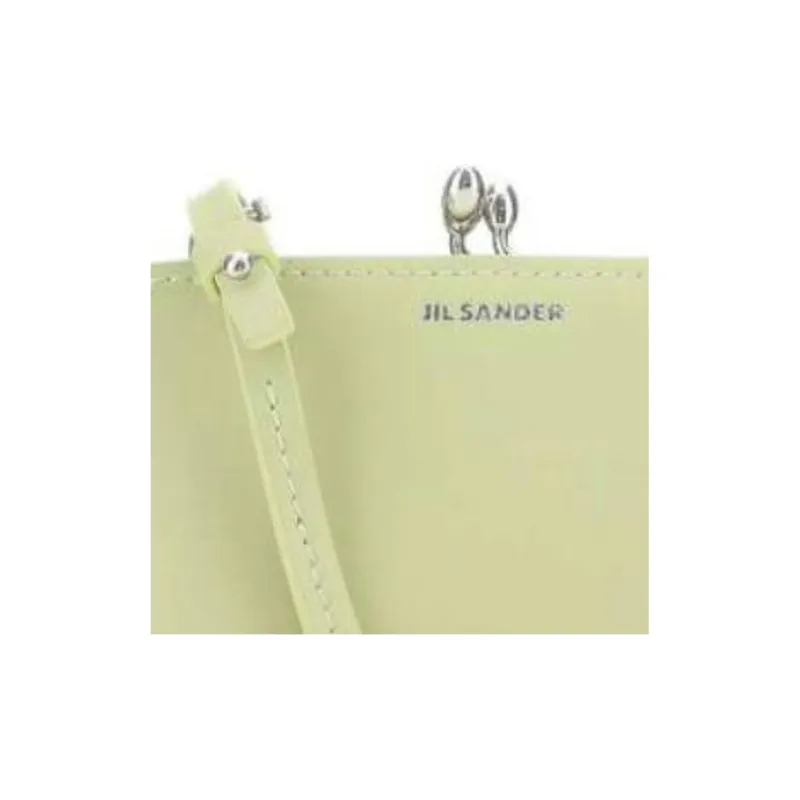 JIL SANDER Goji Logo Printed Micro Crossbody Bag-2