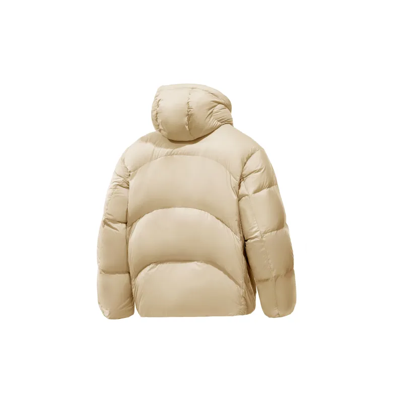 CAMEL Warm Fleece Series Down Jacket Unisex-5