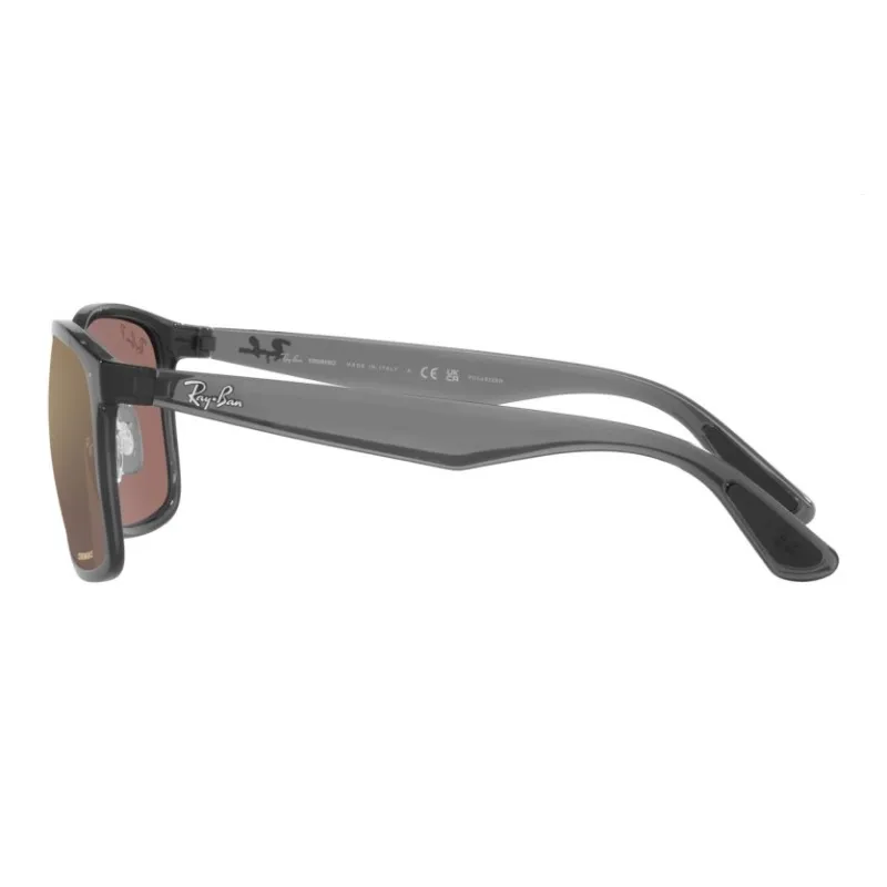 RayBan Irregular Shape Sunglasses Men's Black-2