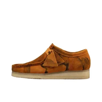 Clarks Originals WALLABEE Casual Shoes Men's Ginger Yellow