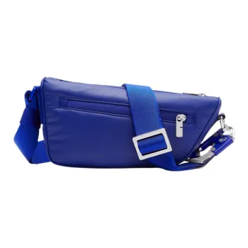 Burberry Smooth Calf Leather Shoulder Bag, Crossbody Bag Regular Men's Blue