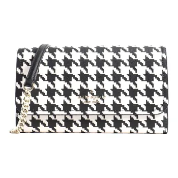 Kate Spade Darcy Leather Wallets Shoulder Bag Crossbody Bag Women's Black & White