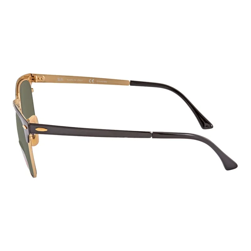 RayBan Round Sunglasses Unisex Black-2