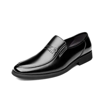 CHINT Dress Shoes Men Low Top Black