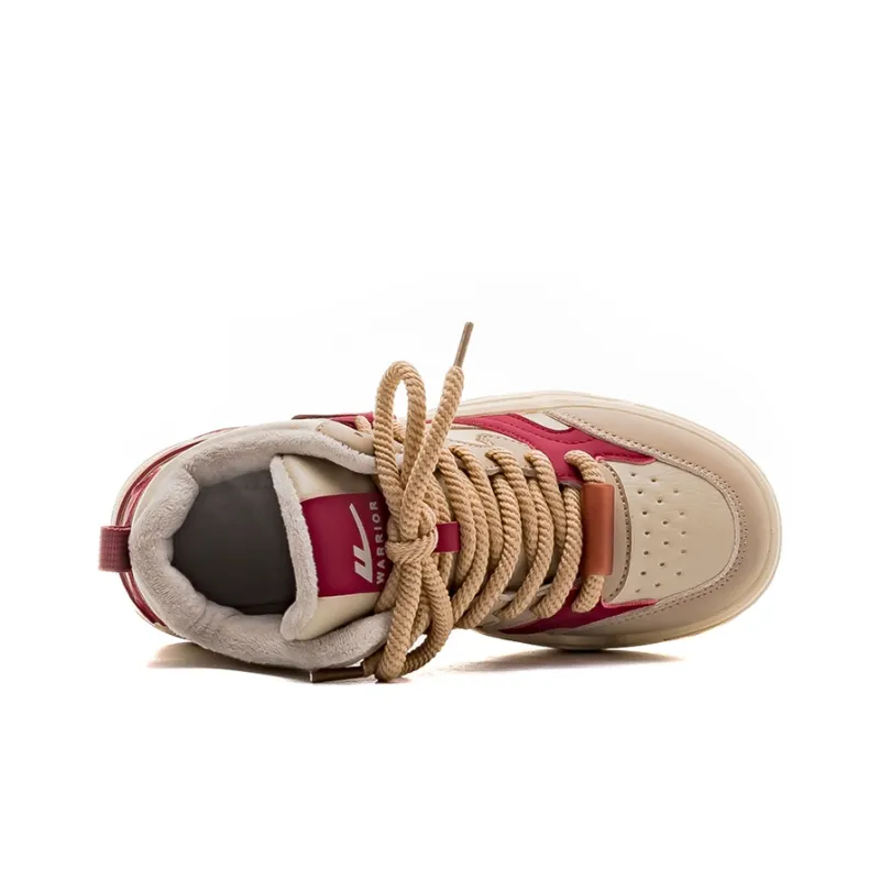 Warrior Warrior Warm Height Increasing High-Top Casual Shoes Women's-12