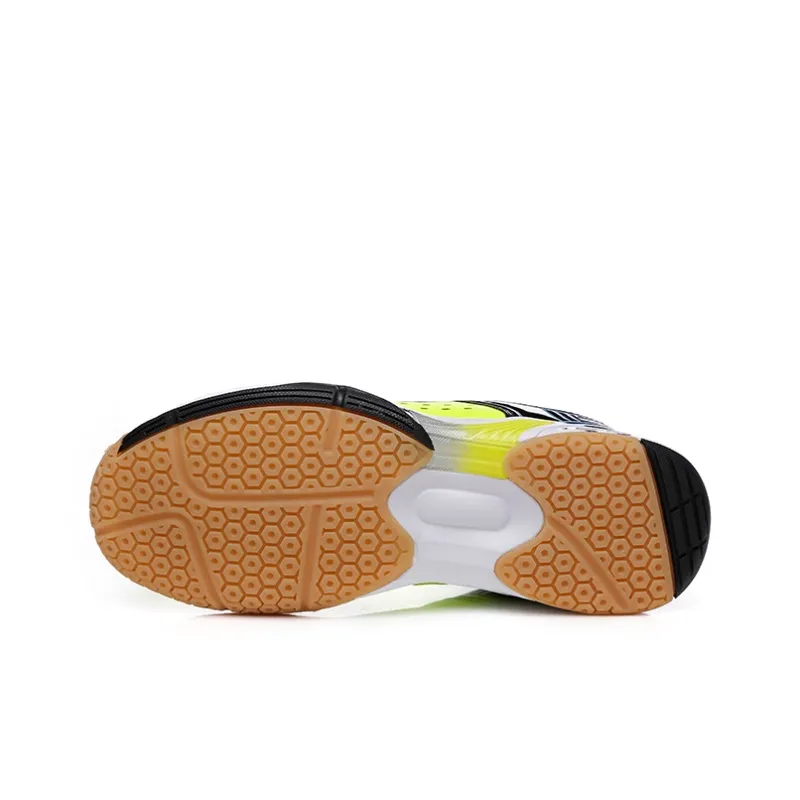 XPD Badminton Shoes Unisex Low Top Neon Green/Royal Blue-6
