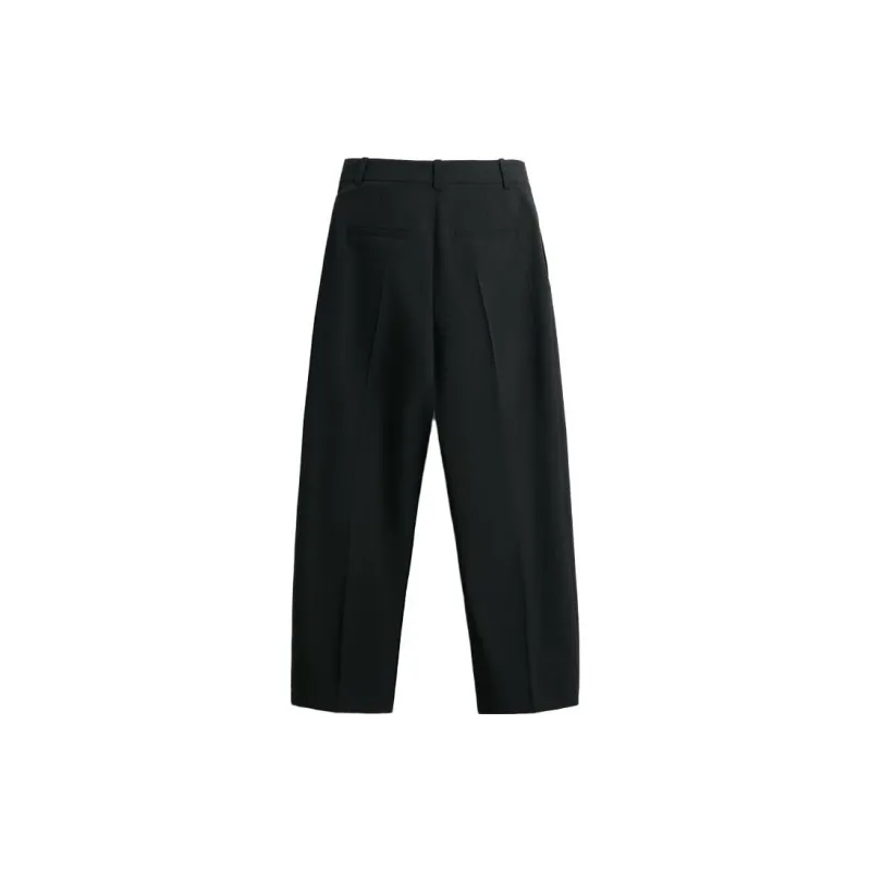 Studio Nicholson X ZARA Studio Nicholson Co-brand Casual Pants Women's Black-1