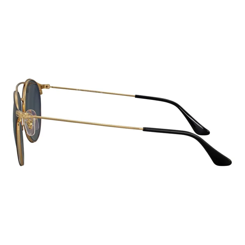 RayBan Steel Aviator Sunglasses Unisex Black/Gold-2