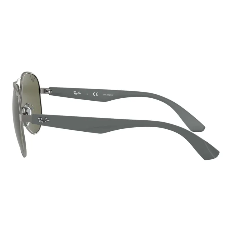 RayBan Acetate Metal Aviator Sunglasses Unisex Silver-2