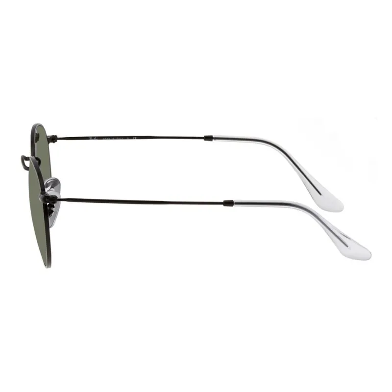 RayBan Metal Oval Sunglasses Unisex Black-2