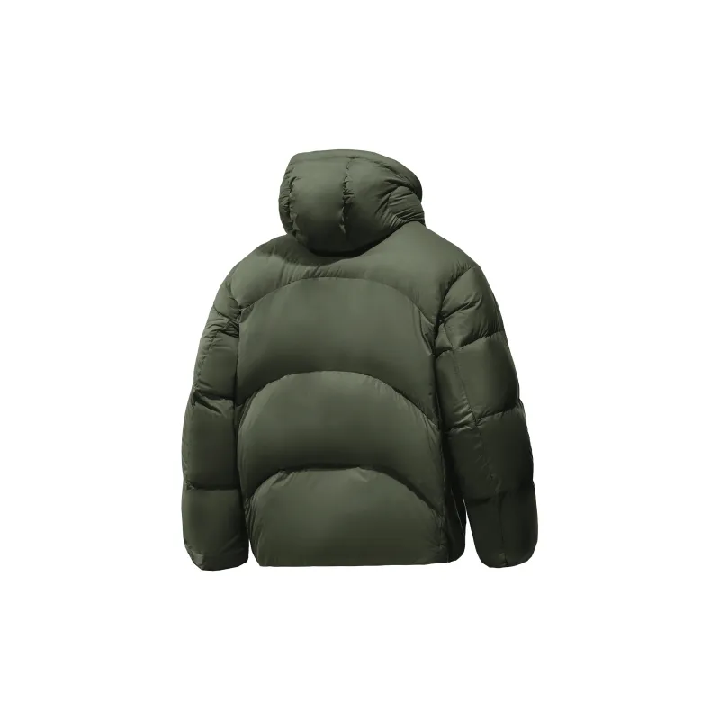 CAMEL Warm Fleece Series Down Jacket Unisex-9