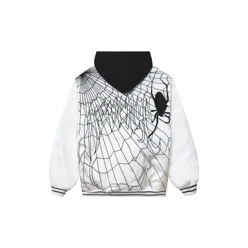 Revenge WHITE SPIDER BOMBER Jackets Coats Unisex White-1