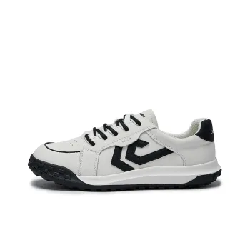 LAORENTOU Durable Lightweight And Breathable Low-Top Skateboard Shoes 2cm Women's Beige Black