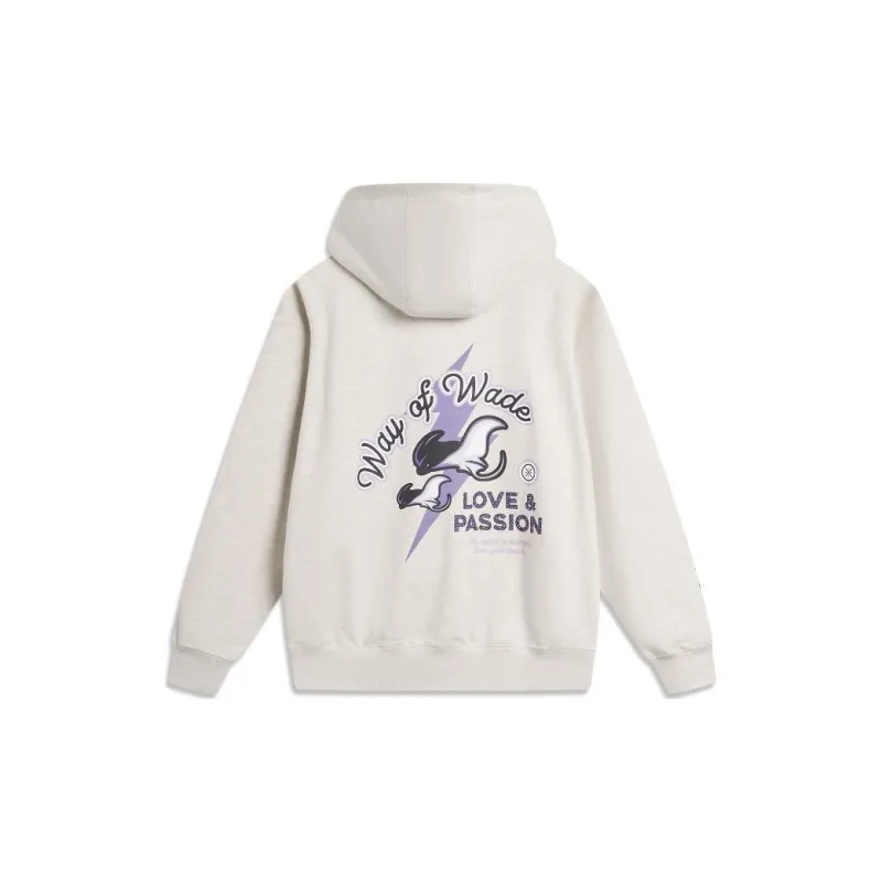 LiNing Sweatshirt Men's Heather Gray Tile Gray-1