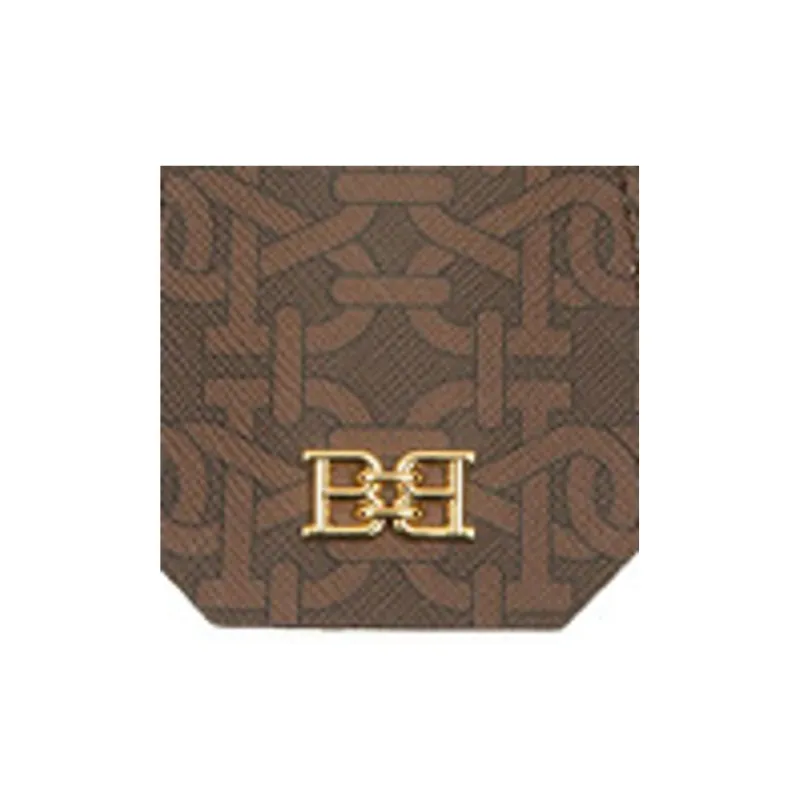 BALLY Polyurethane Key Pouch Unisex Brown-4