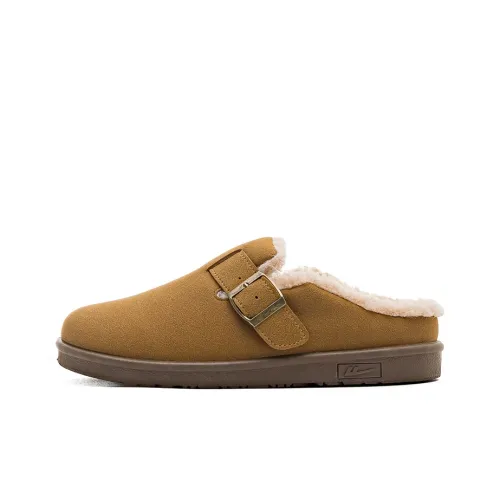 Warrior Warrior Lightweight Warm Low-Top Casual Shoes Women's Camel