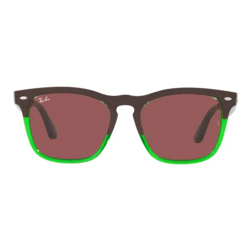 RayBan Irregular Shape Sunglasses Unisex Black