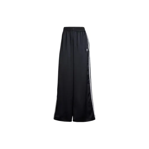 Adidas Originals Adicolor Satin Wide Leg Track Pants