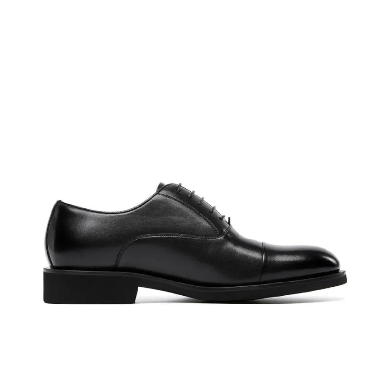 STEVE MADDEN Dress Shoes Men Low Top Black/Dark Coffee-3