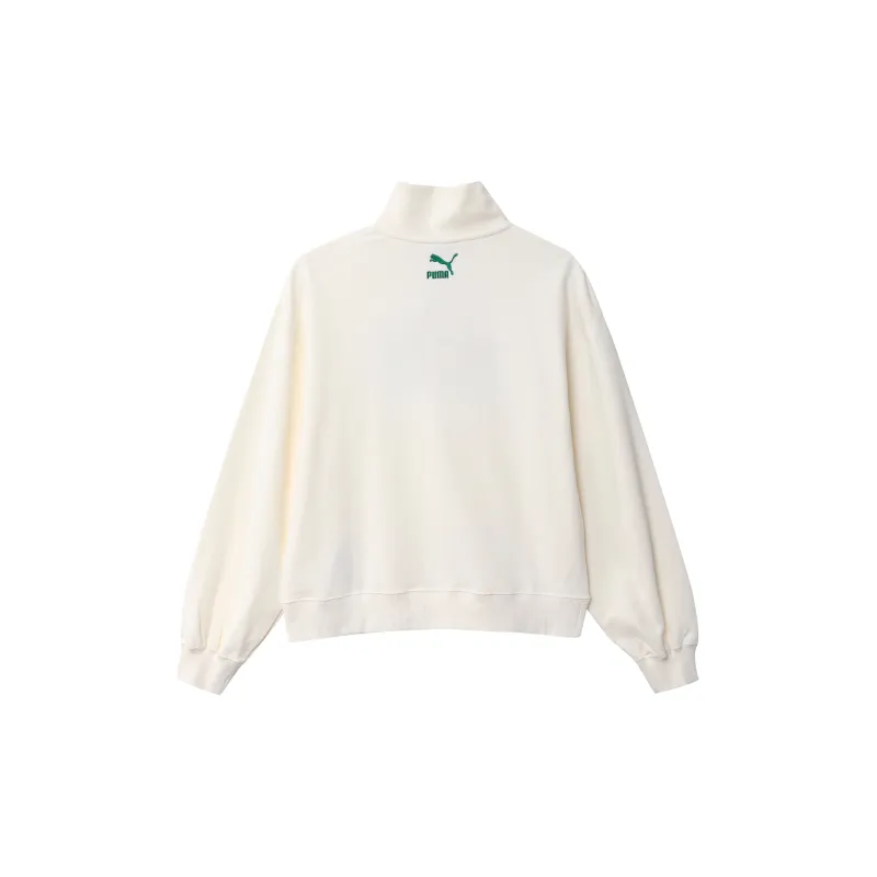 PUMA Rebel Sweatshirts Women's White-1