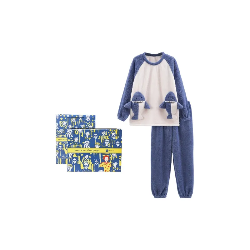 Xiang Ning Pai Unisex Pajama Sets-18