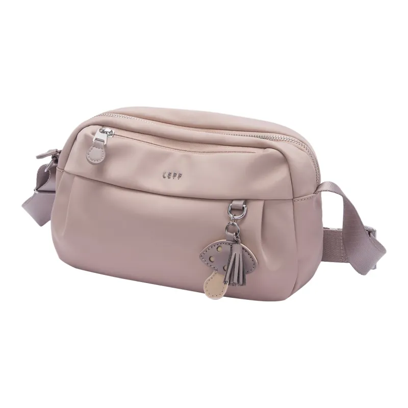 LEFF Fabric Handbag, Shoulder Bag, Crossbody Bag Women's Black-11