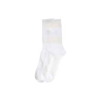 Alexander McQueen Knee High Socks Men's 1 Pack White