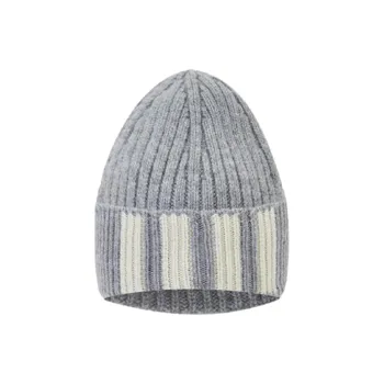 THOM BROWNE 4 Bar Ribbed Beanie