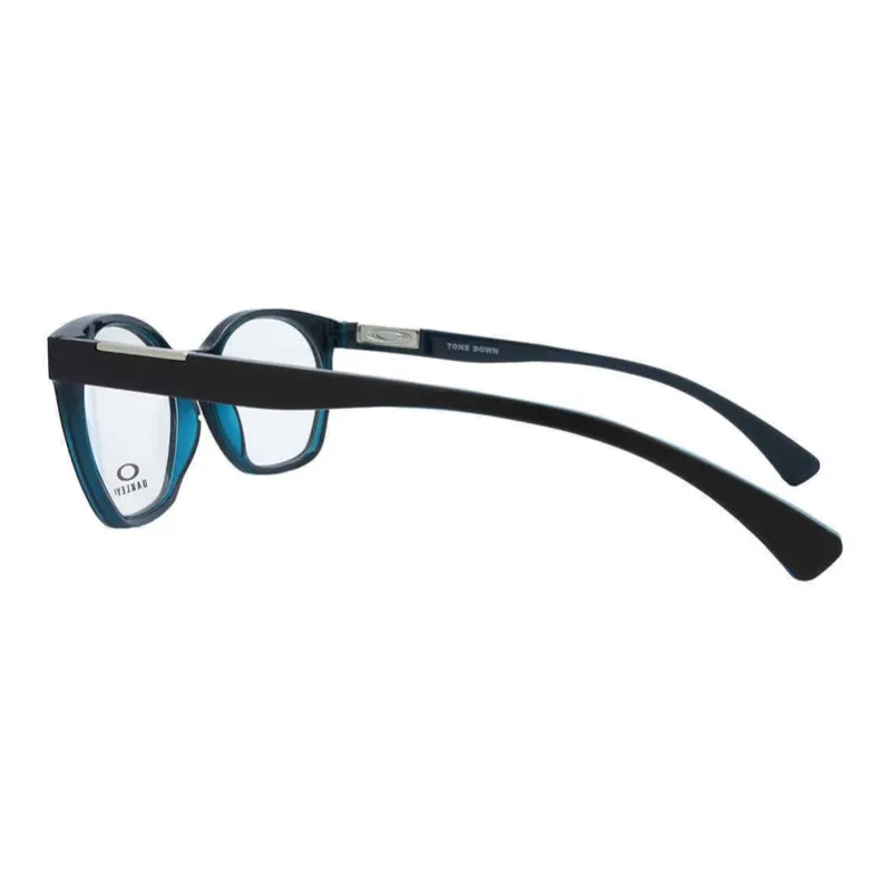 Oakley Polished Square Eyeglass Frames Women's Blue-2