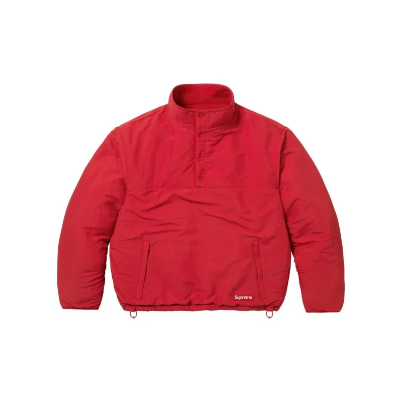 Supreme Polartec Shearling Reversible Pullover-19