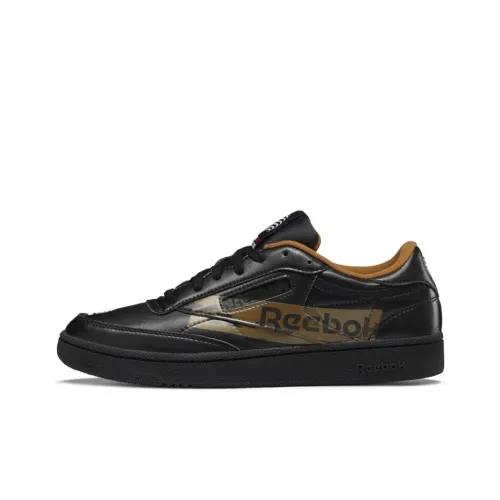 Reebok Club C Skateboard Shoes Unisex Low-Top Black