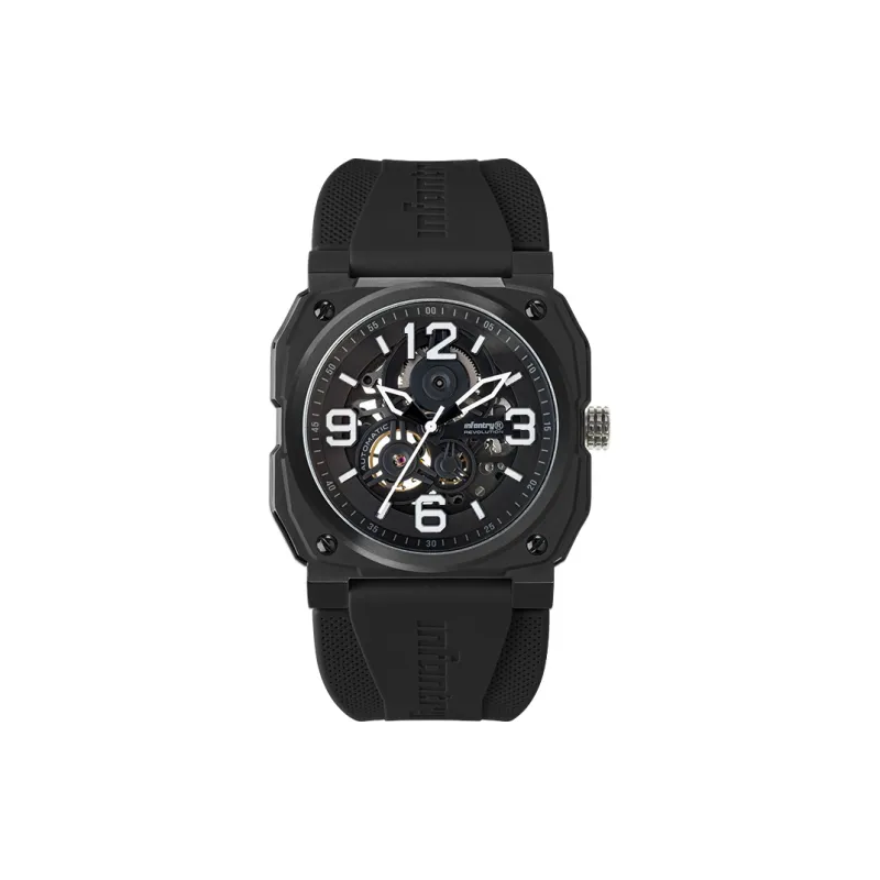 INFANTRY Pioneer Collection Automatic Mechanical Movement Watch Men's Watches Black Dial-0