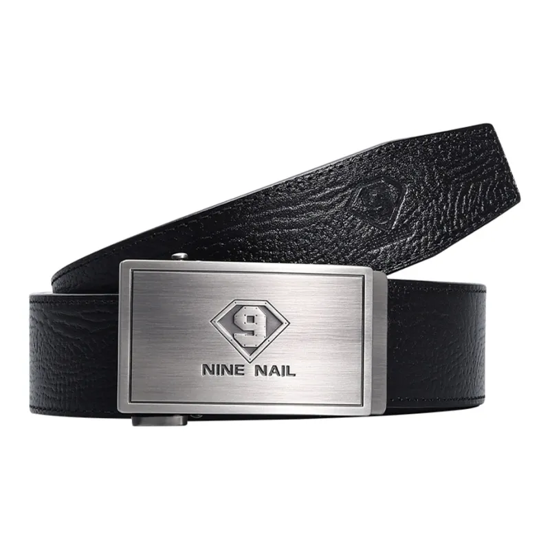 NINE NAIL Leather Belts Men-0