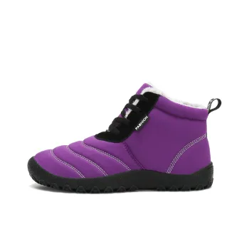 Leyang Mid Top Outdoor Shoes Unisex Purple