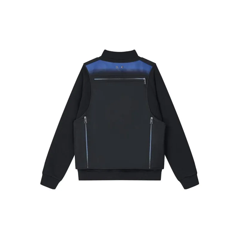 FILA FUSION x TEAM WANG Jackets Coats Unisex Jet Black-1