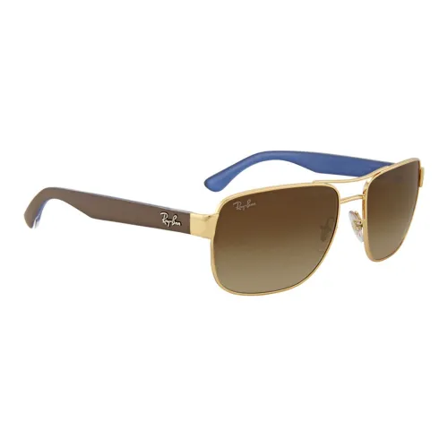 RayBan Metal Aviator Sunglasses Unisex Gold