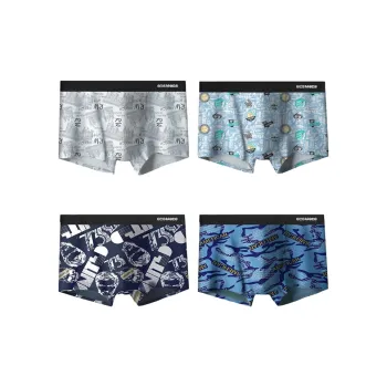 H-YXIANG Underpants Men's 4 Pack