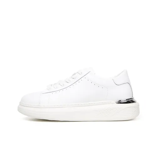 Wit Skateboard Shoes Men's White