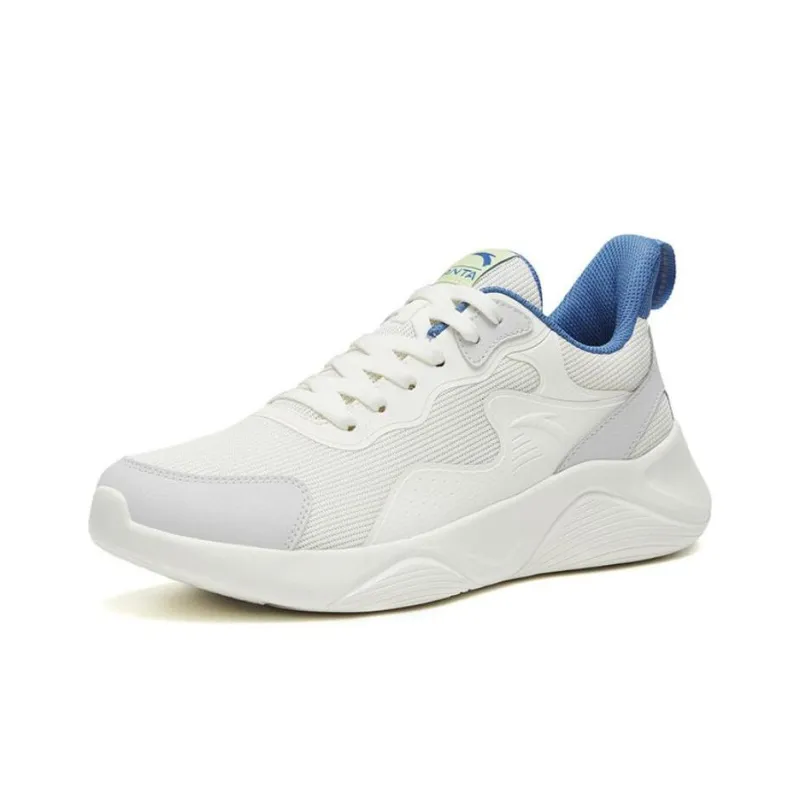 Anta Wear resistant And Lightweight Low Top Shoes Men's White-1